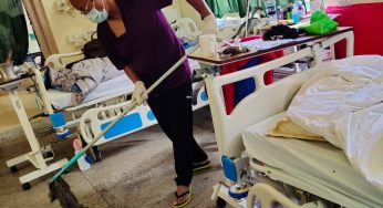 Mizoram minister R Lalzirliana Mops Hospital Floor