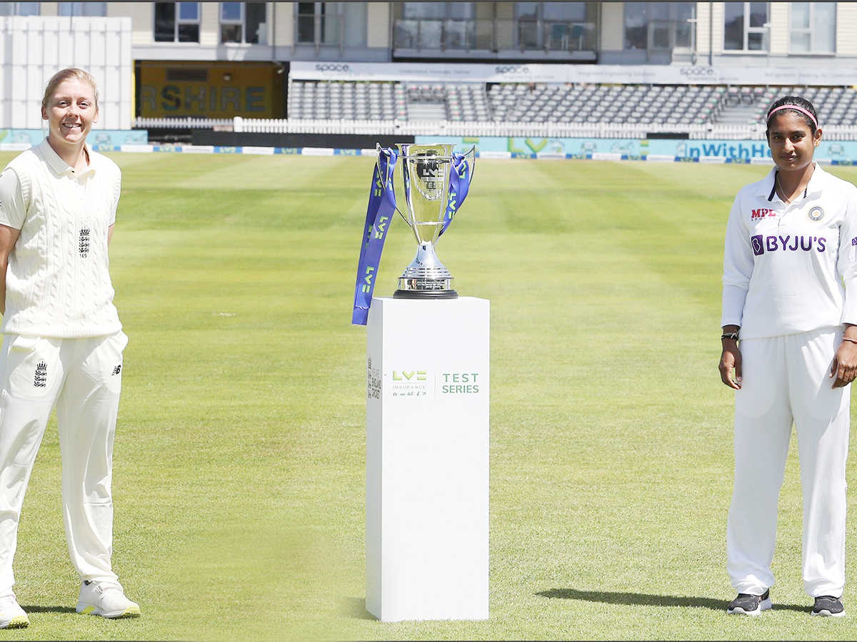 India-England one-off women’s test ended in a draw