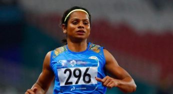 Dutee Misses Olympic Qualification Time Again, Hopes to Qualify On World Ranking Basis