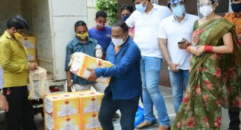 Sabyasachi and Archita Helps Cinema Hall Employees in the Twin city