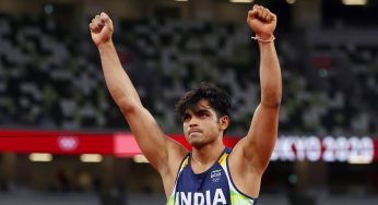 Neeraj Chopra creates history by winning first ever Olympic medal in athletics for India, bags gold in javelin throw at Tokyo Olympics