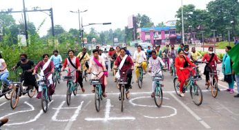 A cyclothon with transgender community to promote NMT