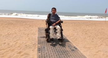 Jitendra Biswal Raises the Issue of Making Shree Mandir Wheelchair Accessible