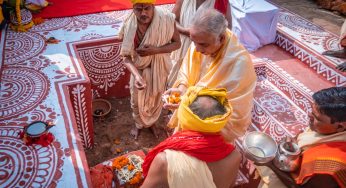 Foundation Stone of Srimandir Parikrama Project laid