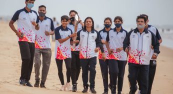 Queen’s Baton for 2022 CWG Makes a Relay tour in Puri, Konark and Bhubaneswar