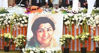The Queen of Melody cremated with full state honour at Shivaji Park