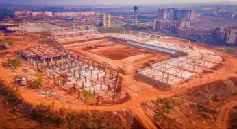 Odisha Chief Secretary visits Rourkela to review under construction Hockey Stadium and other projects