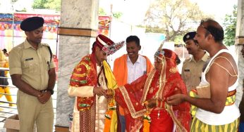 Former surrendered Maoist Couple ties Knot in Kalahandi Odisha