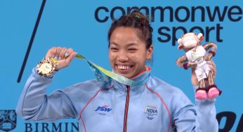 Weightlifter Mirabai Chanu wins gold at Commonwealth Games