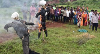 Over 500 maoists supporters and sympathisers of 15 villages of Malkangiri surrender