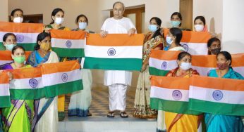 10K Women of 500 SHG supplied 30 Lakh flags in Odisha for ‘Har Ghar Tiranga Campaign’