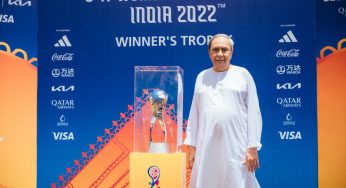 Odisha CM launces Host City logo for FIFA U-17 Women’s World Cup