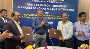 STA signs MoU with BSNL for the installation of Vehicle Location Tracking application in Odisha