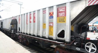 Ashwini Vaishnaw flags off India’s first Aluminum freight train rake from Bhubaneswar railway station