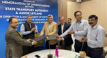 STA in Odisha signs MoU with Ashok Leyland for Three new driving institutes