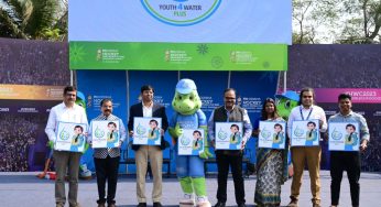 Mascot and Logo of ‘Youth4Water Plus’ Campaign Unveiled at Kalinga Stadium