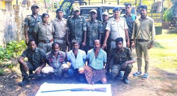 Three poachers arrested from Debrigarh Sanctuary