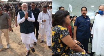 PM Modi, Odisha CM Patnaik & WB CM Mamata reach train accident site