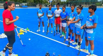 Former Indian Women’s Hockey Captain Rani Leads Special Strikers Camp at Kalinga Stadium