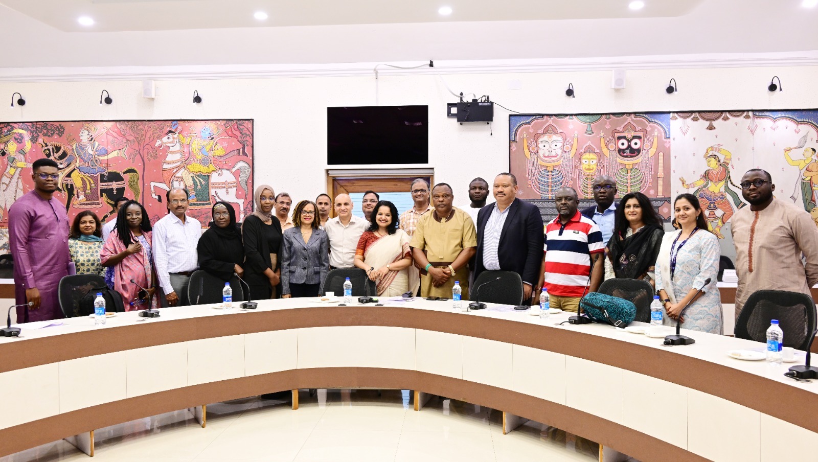 Nigerian Delegation on a visit to Odisha to Study Rice Fortification Program