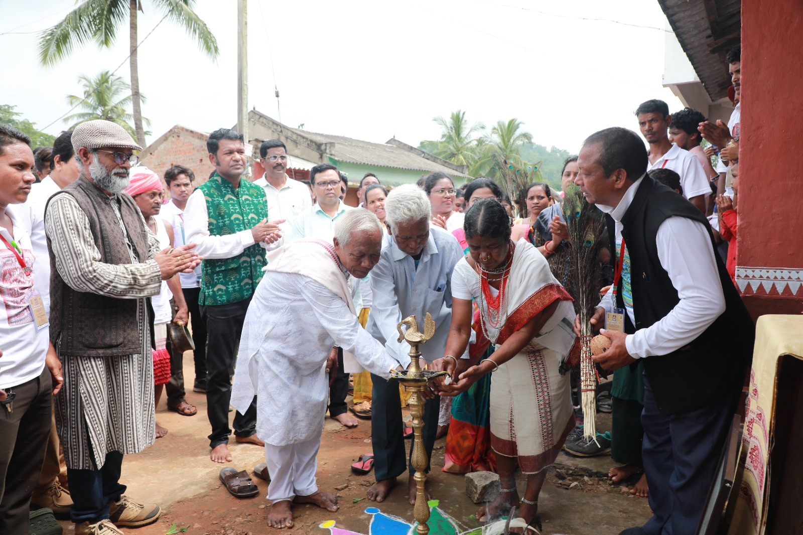 A village in Gunupur Turns into a Saura Art Gallery