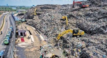 BMC Initiates Waste Processing Measures at the Dumping yard Near Sainik School