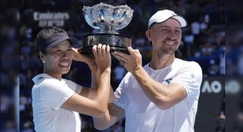Historic Victory: Hsieh Su-wei and Jan Zielinski wins Mixed Doubles at Australian Open