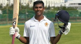 Prakhar Chaturvedi Shatters Records with 404 in U-19 Cooch Behar Trophy Final
