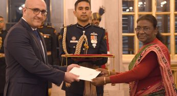 President of India Welcomes New Ambassadors and High Commissioners