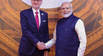 Czech Prime Minister Petr Fiala Explores Bilateral Ties with India at Vibrant Gujarat Global Summit