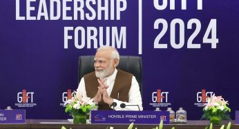 PM attends Global FinTech Forum at GIFT city