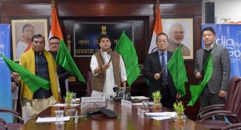 Civil Aviation Minister flags off flight from Ayodhya to Ahmedabad