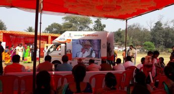 Massive Turnout as Vedvyas Residents Embrace Viksit Bharat Sankalp Yatra in Rourkela, Odisha
