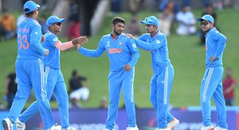 India Under-19 team start their World Cup Campaign on a Winning Note beating Bangladesh