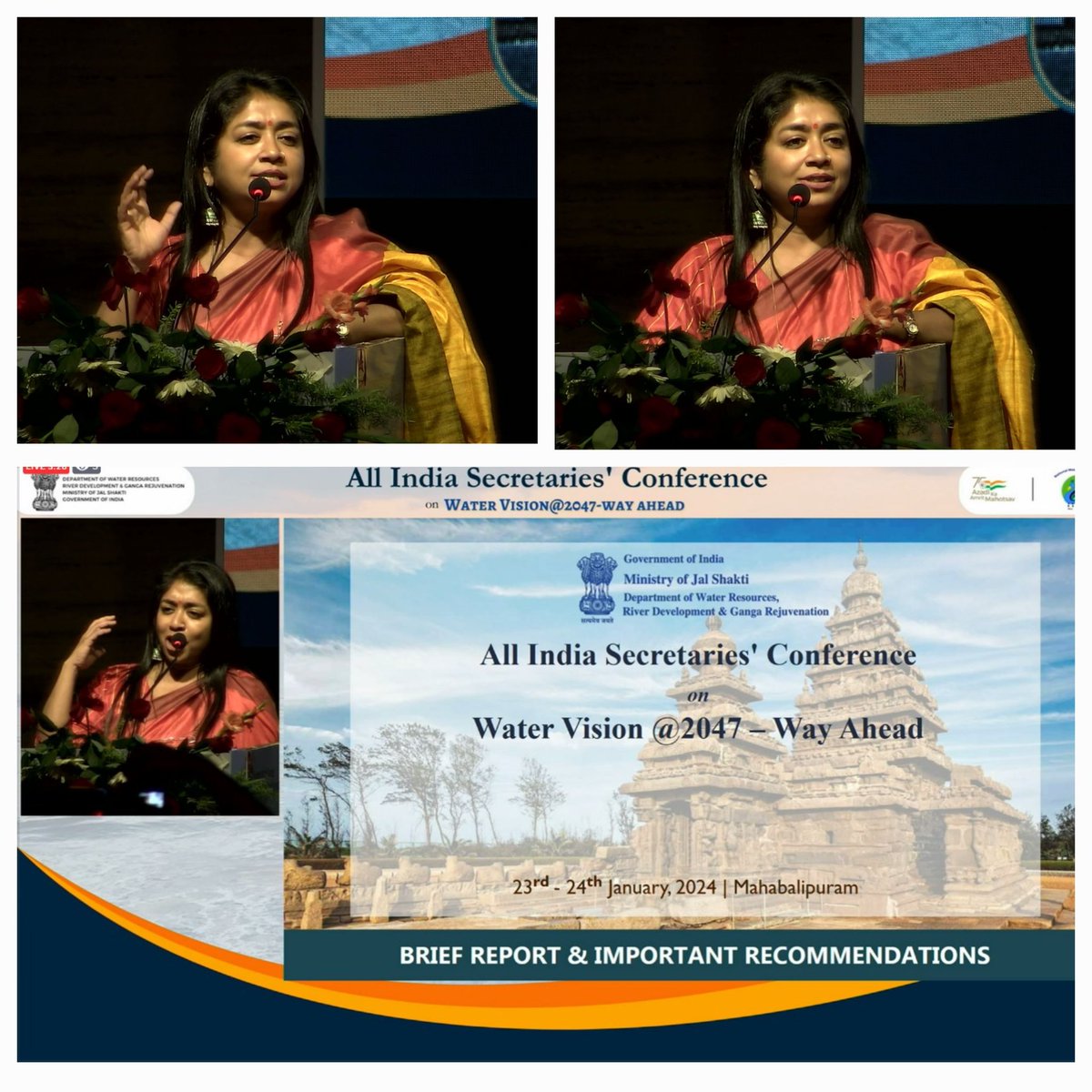 All India Secretaries’ Conference on Water Vision @ 2047 Concludes