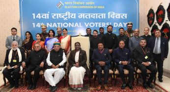President of India, Smt Droupadi Murmu, Addresses 14th National Voters’ Day Celebrations in New Delhi