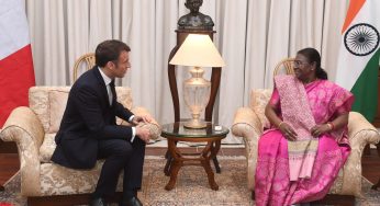 President Droupadi Murmu Hosts Banquet for French President Emmanuel Macron at Rashtrapati Bhavan