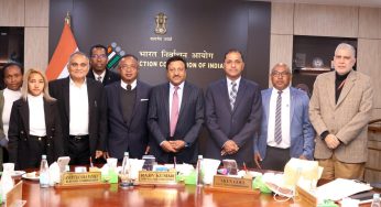 India Hosts Delegation from National Electoral Commission Madagascar