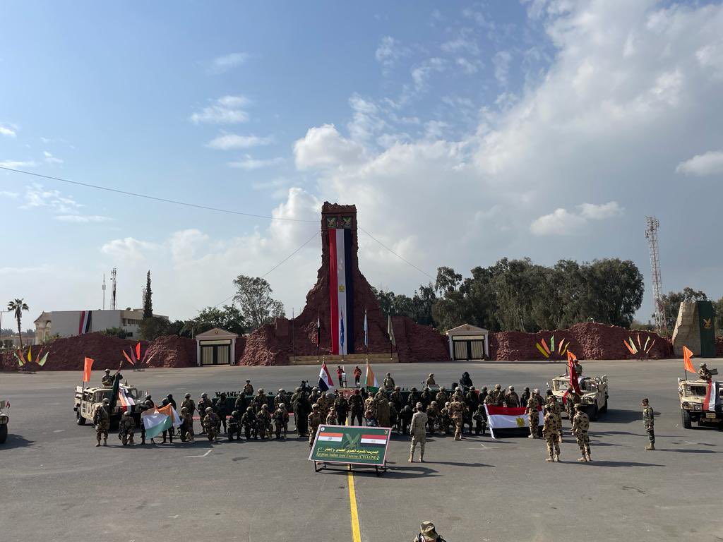 India-Egypt Joint Special Forces Exercise CYCLONE Kicks Off in Egypt