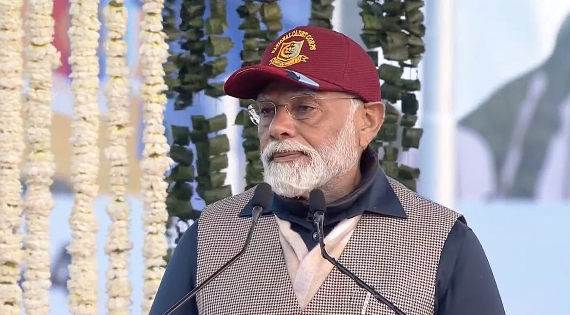 Prime Minister Modi Encourages Youth at NCC PM Rally; Stresses Empowerment and Nation-Building