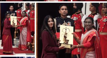 President of India Presents Sports and Adventure Awards 2023 at Rashtrapati Bhavan