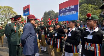 Raksha Rajya Mantri Commends NCC as a Transformative Force at Republic Day Camp