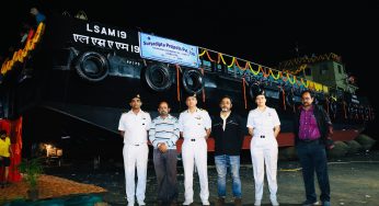 Indian Navy Launches 5th Ammunition Cum Torpedo Cum Missile Barge