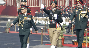 Chief of Defence Staff, General Anil Chauhan, Commends NCC Cadets at Republic Day Camp 2024