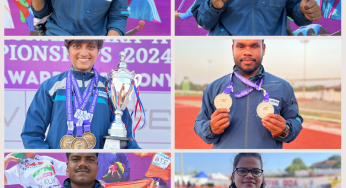 Odisha Shines with Record-Breaking Performance in 22nd National Para Athletic Championship-2024