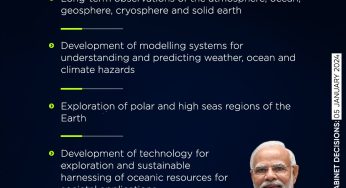 Cabinet Approves Rs. 4,797 Crore PRITHvi VIgyan Scheme for Earth Sciences