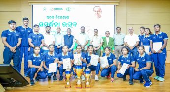 Odisha’s Sporting Stars Shine Bright: Minister Felicitates Top Athletes for Outstanding Performances