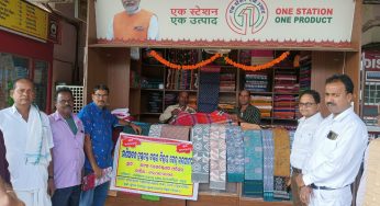 One Station, Countless Treasures: Maniabandha Handloom Finds a Home at Cuttack Railway Station