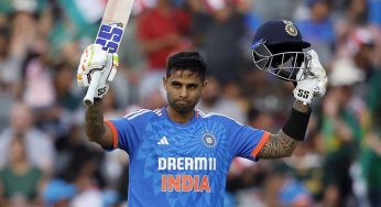 Suryakumar Yadav Clinches ICC Men’s T20I Cricketer of the Year for Second Consecutive Time