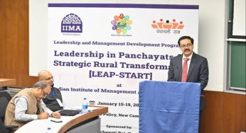 Leadership and Management Development Program Launched for Panchayati Raj Representatives